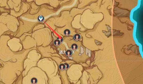 《原神》中赤念果采集分布图一览（探秘赤念果生长地，轻松收集好材料）