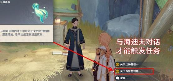 《原神海内有明霄任务攻略》（如何快速完成海内有明霄任务）
